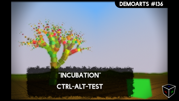 DemoArts #136 - "Incubation" by Ctrl-Alt-Test