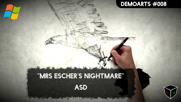 DemoArts #008 - "Mrs Escher's Nightmare" by Andromeda Software Development