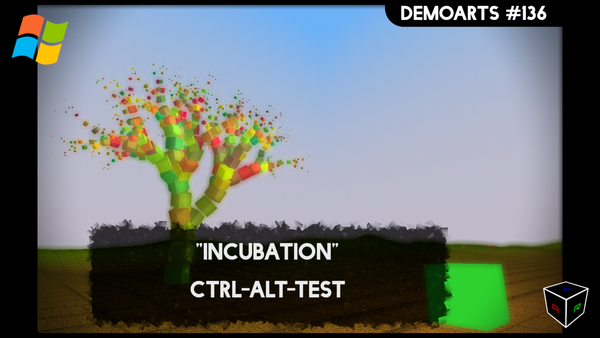 DemoArts #136 - "Incubation" by Ctrl-Alt-Test