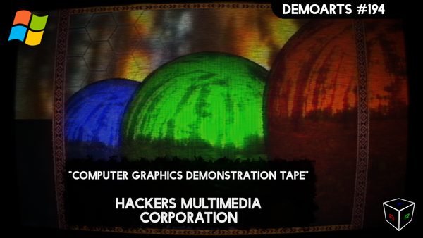 DemoArts #194 - "Computer Graphics Demonstration Tape" by Hackers Multimedia Corporation