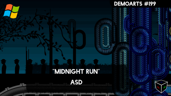 DemoArts #199 - "Midnight Run" by Andromeda Software Development